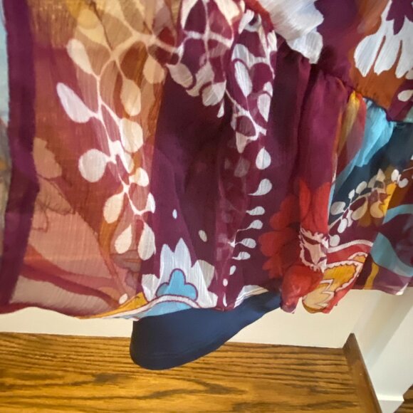 NWT Johnny Was Margareta Mini Dress Size Large Color Tavie Retail $365 - Picture 15 of 16